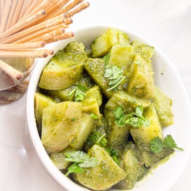 Sweet potato chaat