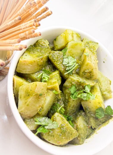 Sweet potato chaat